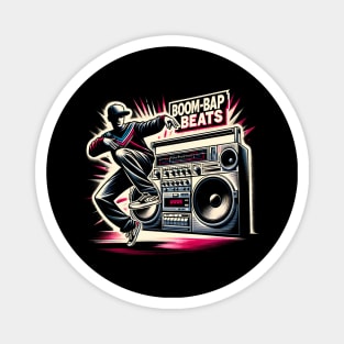 Boombox & Breakdance 3 Magnet